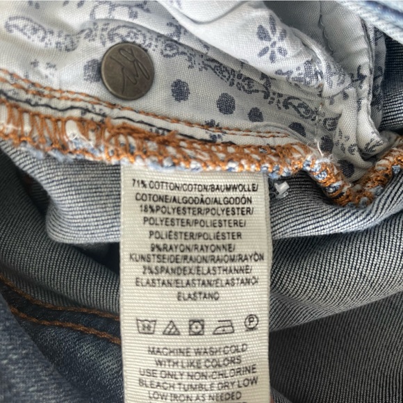 Free People Bootcut Jeans, Size 28 - Picture 4 of 4